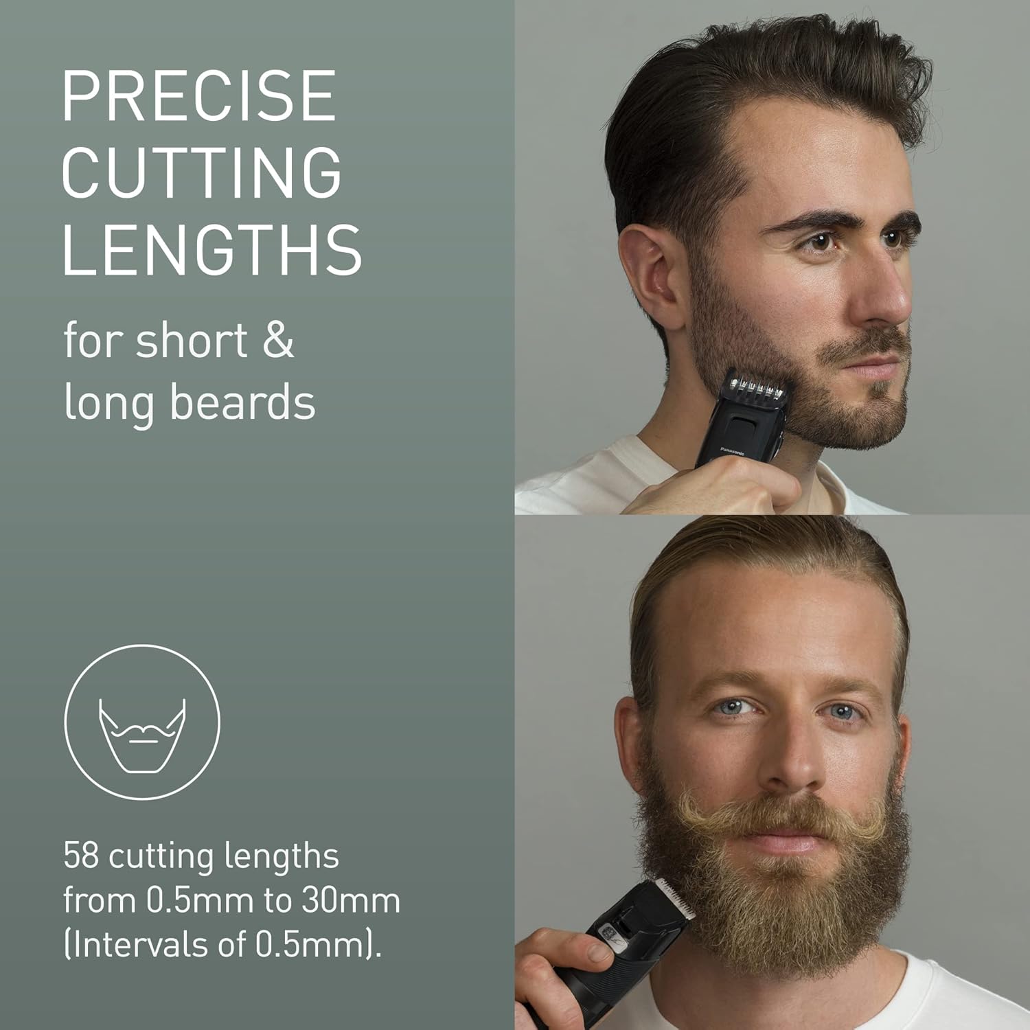 Buy Panasonic,Panasonic ER-GB86 High-Performance Wet & Dry Men’s Beard Trimmer – 58 Precise Lengths for Long Beard Perfection - Gadcet UK | UK | London | Scotland | Wales| Near Me | Cheap | Pay In 3 | Beard Trimmers