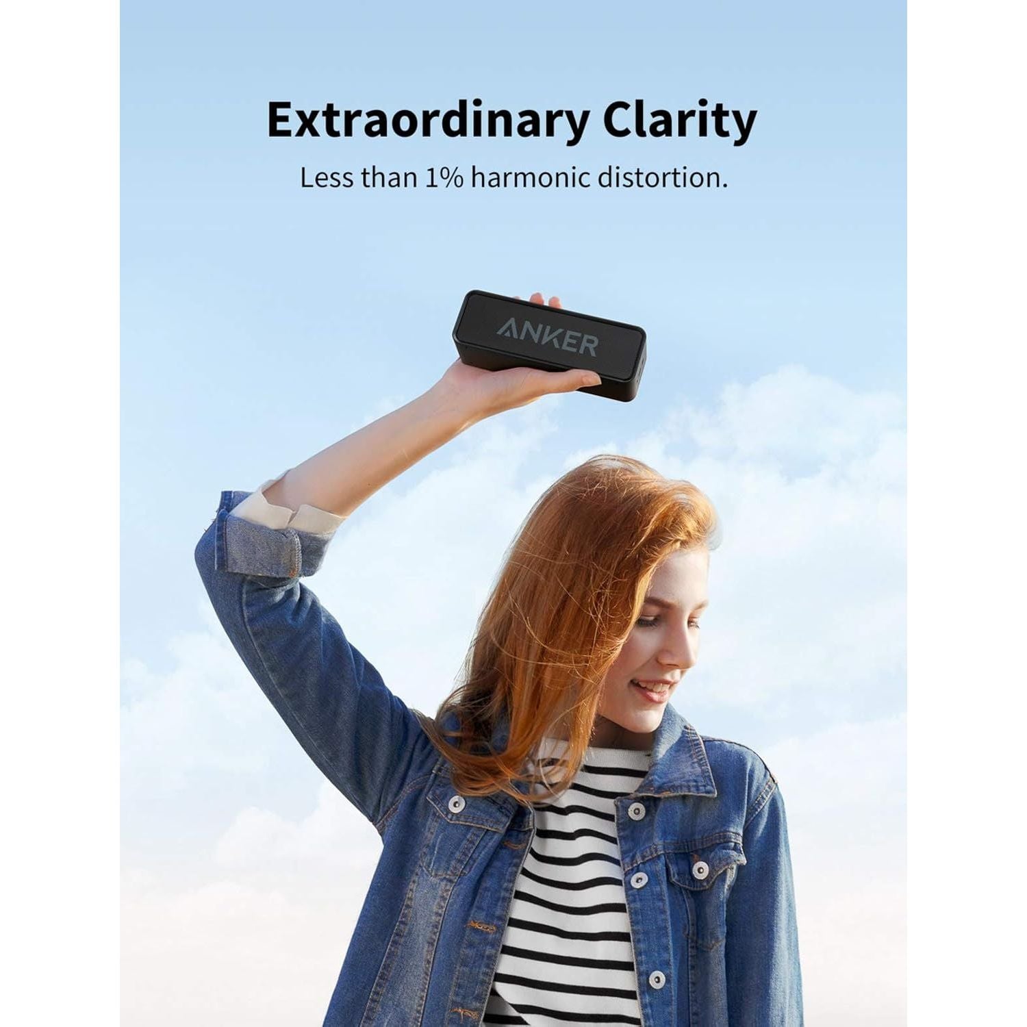 Buy Anker,Anker Soundcore Bluetooth Speaker, Upgraded Version with 24H Playtime, IPX5 Waterproof, Stereo Sound, 66ft Bluetooth Range, Built-In Mic - Gadcet UK | UK | London | Scotland | Wales| Near Me | Cheap | Pay In 3 | Bluetooth Speaker