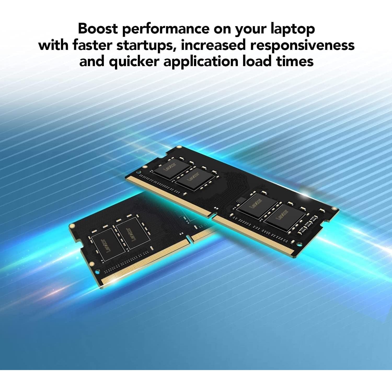 Buy Lexar,Lexar SODIMM DDR4 RAM 8GB 3200 MHz, 260-Pin SODIMM Laptop Memory, High Performance SO-DIMM, PC Laptop Computer Memory (LD4AS008G-B3200GSST) - Gadcet UK | UK | London | Scotland | Wales| Near Me | Cheap | Pay In 3 | RAM