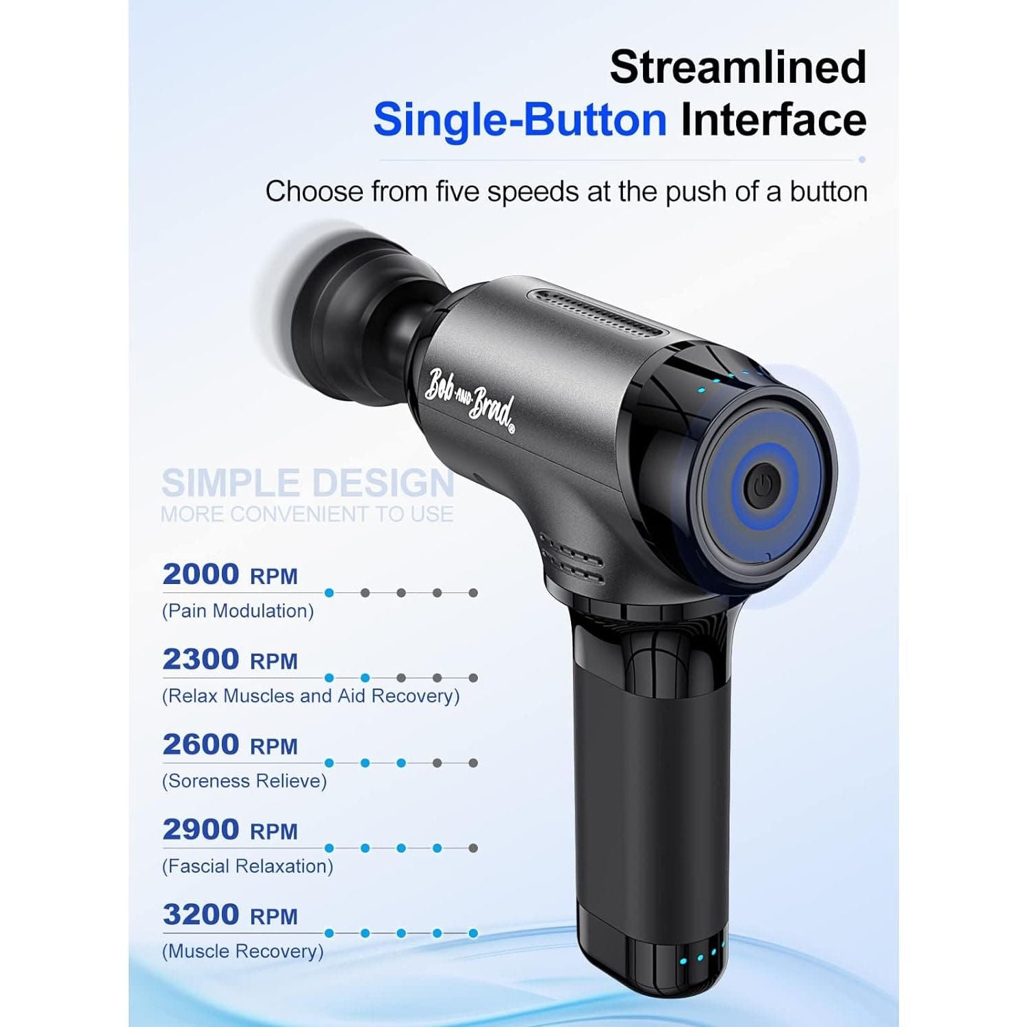 Buy BOB AND BRAD,Bob and Brad T2 Massage Gun, Massage Gun Deep Tissue Upgraded 4000mAh Battery 10mm Amplitude, Percussion Handheld Massager with Type-C Charging for Muscle Pain Relief Recovery, Gifts for Men Women - Gadcet UK | UK | London | Scotland | Wales| Near Me | Cheap | Pay In 3 | Electric Foot Massagers
