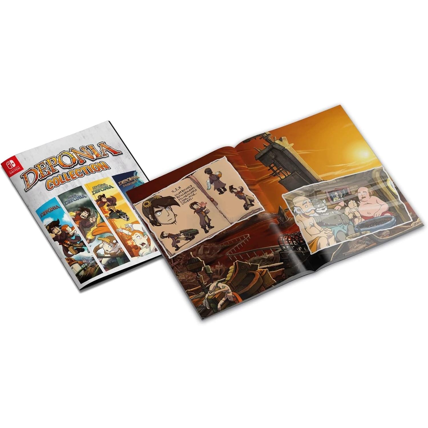 Deponia Collection – Super Rare Games SRG#57 – Nintendo Switch