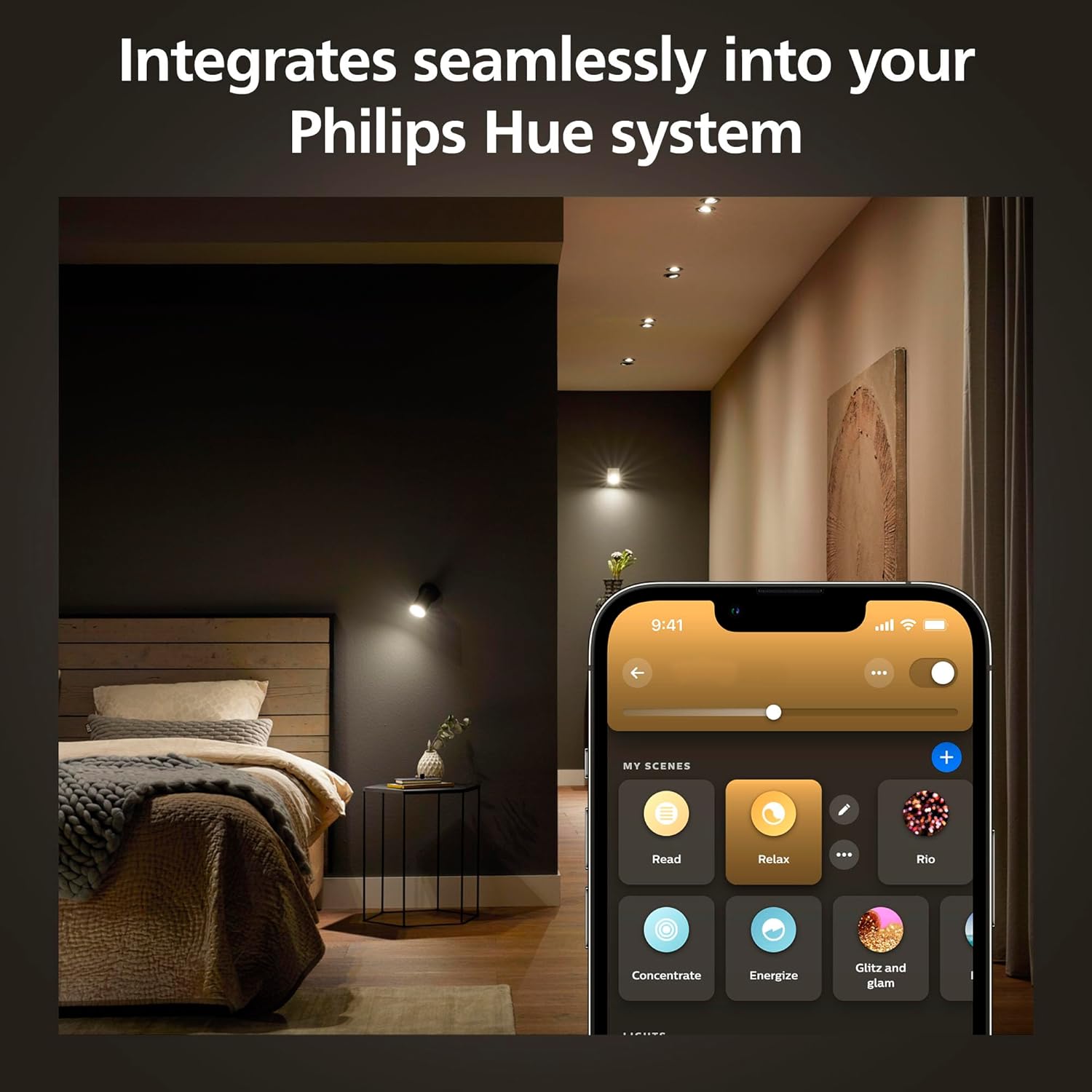 Buy PHILIPS,Philips Hue GU10 White Ambiance Smart LED Spotlight – 3-Pack Precision Lighting - Gadcet UK | UK | London | Scotland | Wales| Near Me | Cheap | Pay In 3 | LED Light Bulbs