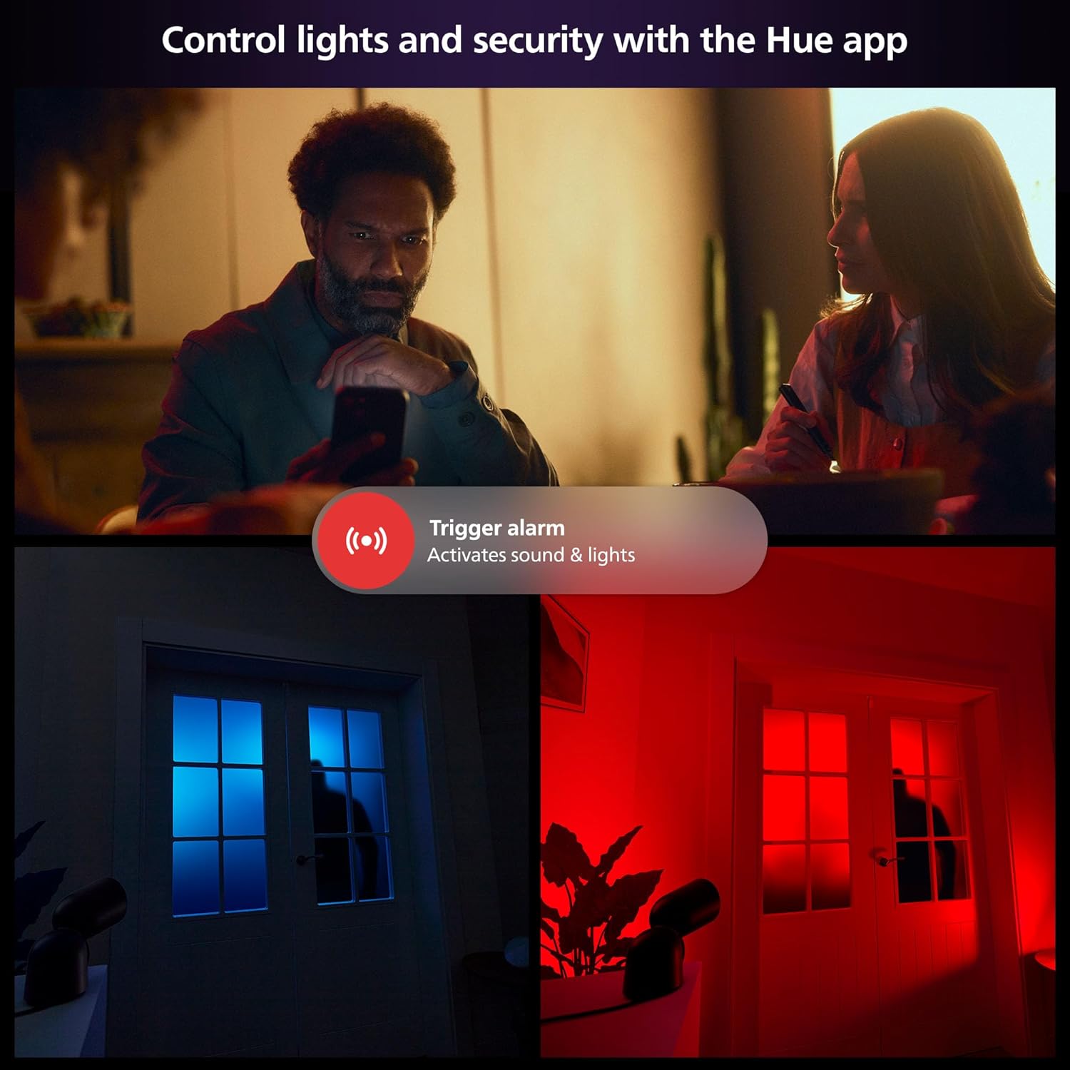 Buy Philips,Philips Hue Secure 1080p Battery-Powered Smart Security Camera – Indoor/Outdoor, Two-Way Talk, White - Gadcet UK | UK | London | Scotland | Wales| Near Me | Cheap | Pay In 3 | Surveillance Cameras