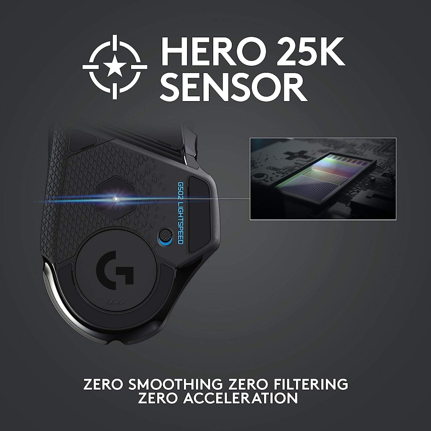 Buy Logitech,Logitech G502 LIGHTSPEED Wireless Gaming Mouse, HERO 25K Sensor, 25,600 DPI, RGB, Adjustable Weights, 11 Programmable Buttons, Long Battery Life, On-Board Memory, PC / Mac - Gadcet.com | UK | London | Scotland | Wales| Ireland | Near Me | Cheap | Pay In 3 | Gaming mouse