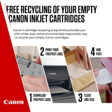 Canon PG-545/CL-546 Ink & Photo Paper Multipack – Genuine Cartridges (Black & Colour) + 50 Sheets 4x6 Photo Paper