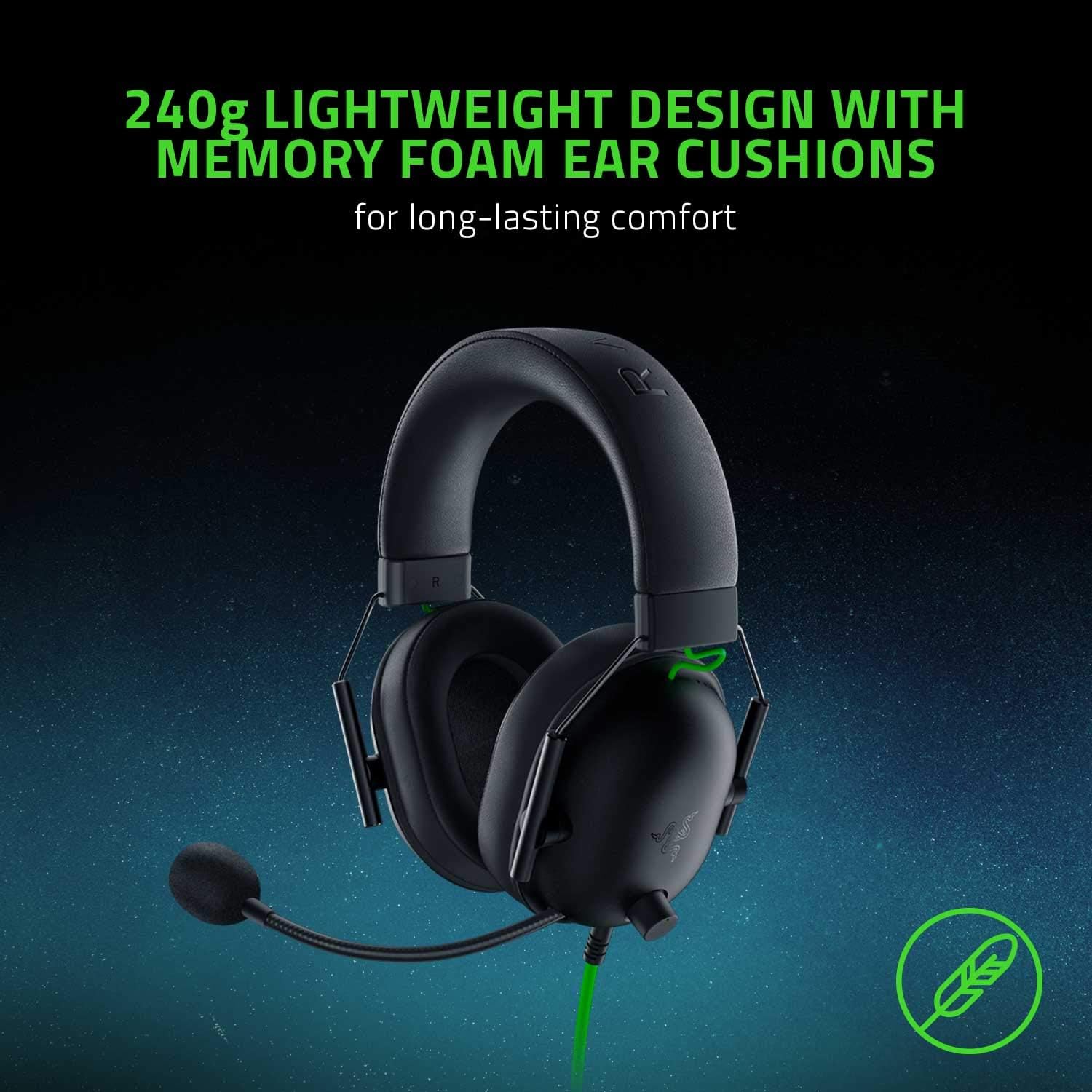 Buy Razer,Razer BlackShark V2 X Wired Gaming On Ear Headset - Black - Gadcet UK | UK | London | Scotland | Wales| Near Me | Cheap | Pay In 3 | Headphones & Headsets