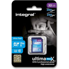 Buy Integral,Integral 32GB SDHC Card - UHS-II V90, 1866X High Speed, 280MB/s Read, 240MB/s Write Professional Memory - Gadcet UK | UK | London | Scotland | Wales| Near Me | Cheap | Pay In 3 | Flash Memory Cards