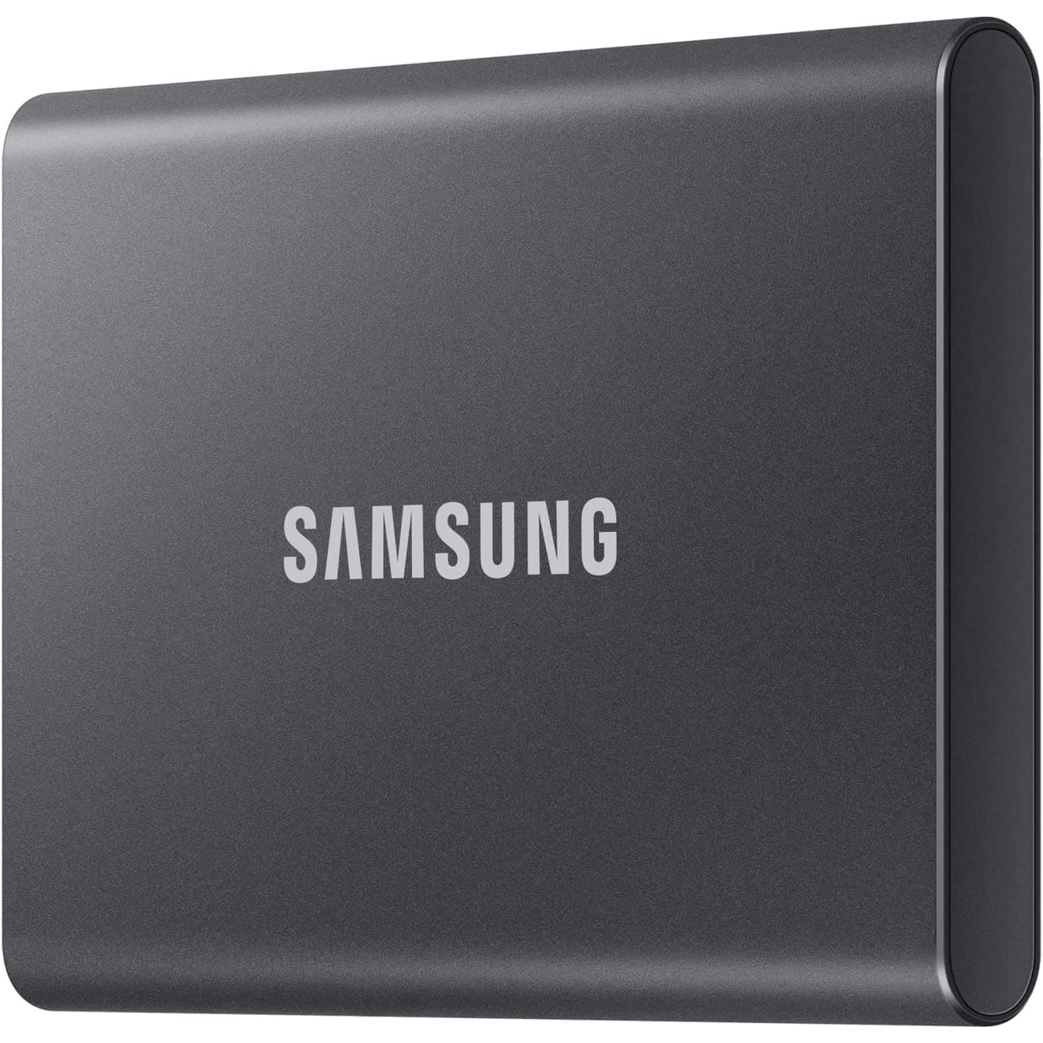 Buy Samsung,Samsung T7 Portable SSD - 2 TB - USB 3.2 Gen.2 External SSD Titanium Grey (MU-PC2T0T/WW) - Gadcet.com | UK | London | Scotland | Wales| Ireland | Near Me | Cheap | Pay In 3 | Hard Drives