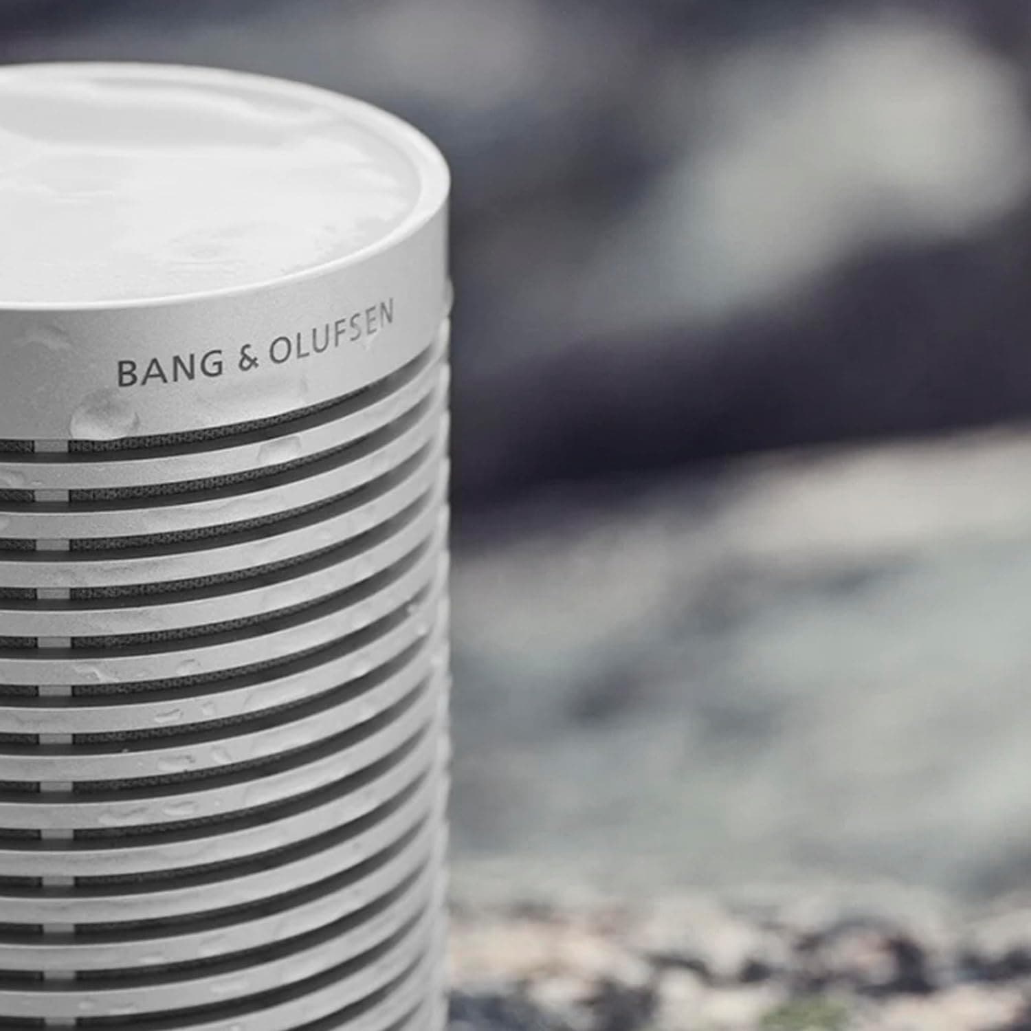 Buy Bang & Olufsen,Bang & Olufsen Beosound Explore - High-end Wireless Portable Bluetooth Speaker for Outdoor, Home and Travel, 360 Degree IP67 Waterproof Speaker with Playtime Up to 27 Hours - Grey Mist - Gadcet UK | UK | London | Scotland | Wales| Ireland | Near Me | Cheap | Pay In 3 | Bluetooth Speakers