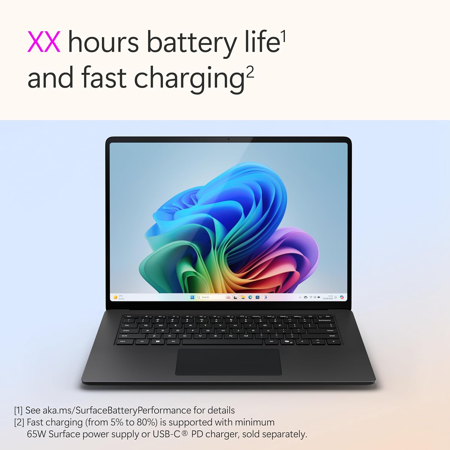 Buy Microsoft,Microsoft Surface Laptop (7th Edition, Latest Model) | Copilot+ PC | 15” Touchscreen | Snapdragon® X Elite | 32GB RAM | 1TB SSD – Black - Gadcet UK | UK | London | Scotland | Wales| Near Me | Cheap | Pay In 3 | Laptops