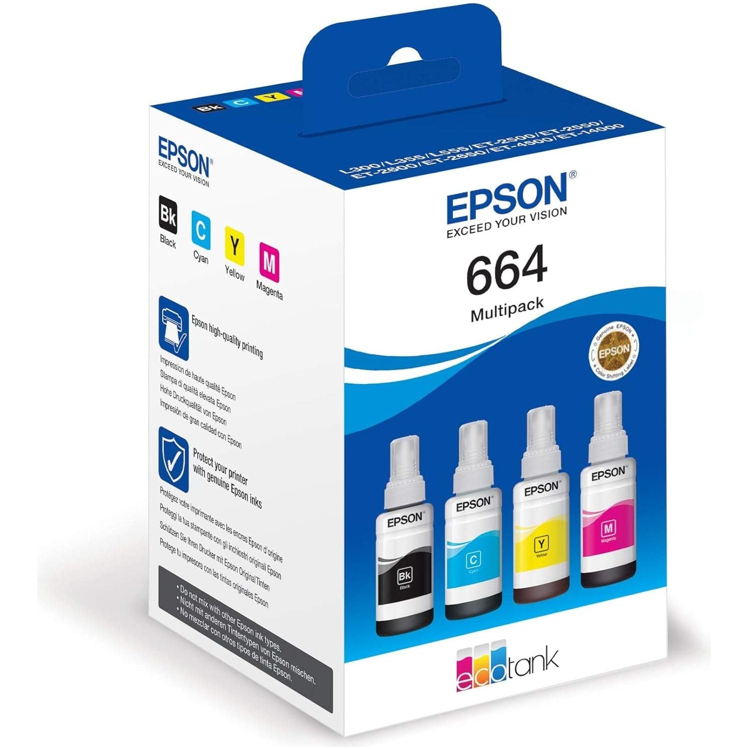 Buy Epson,Epson EcoTank 664 Genuine Multipack Ink Bottles - Gadcet UK | UK | London | Scotland | Wales| Ireland | Near Me | Cheap | Pay In 3 | Toner & Inkjet Cartridges