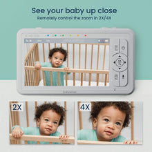 Buy Babysense,Babysense 5" HD Split-Screen Baby Monitor with 2 Cameras, Night Light, White Noise, Lullabies, 4x Zoom, Long Range, 4000mAh Battery - Gadcet UK | UK | London | Scotland | Wales| Near Me | Cheap | Pay In 3 | Security Monitors & Recorders