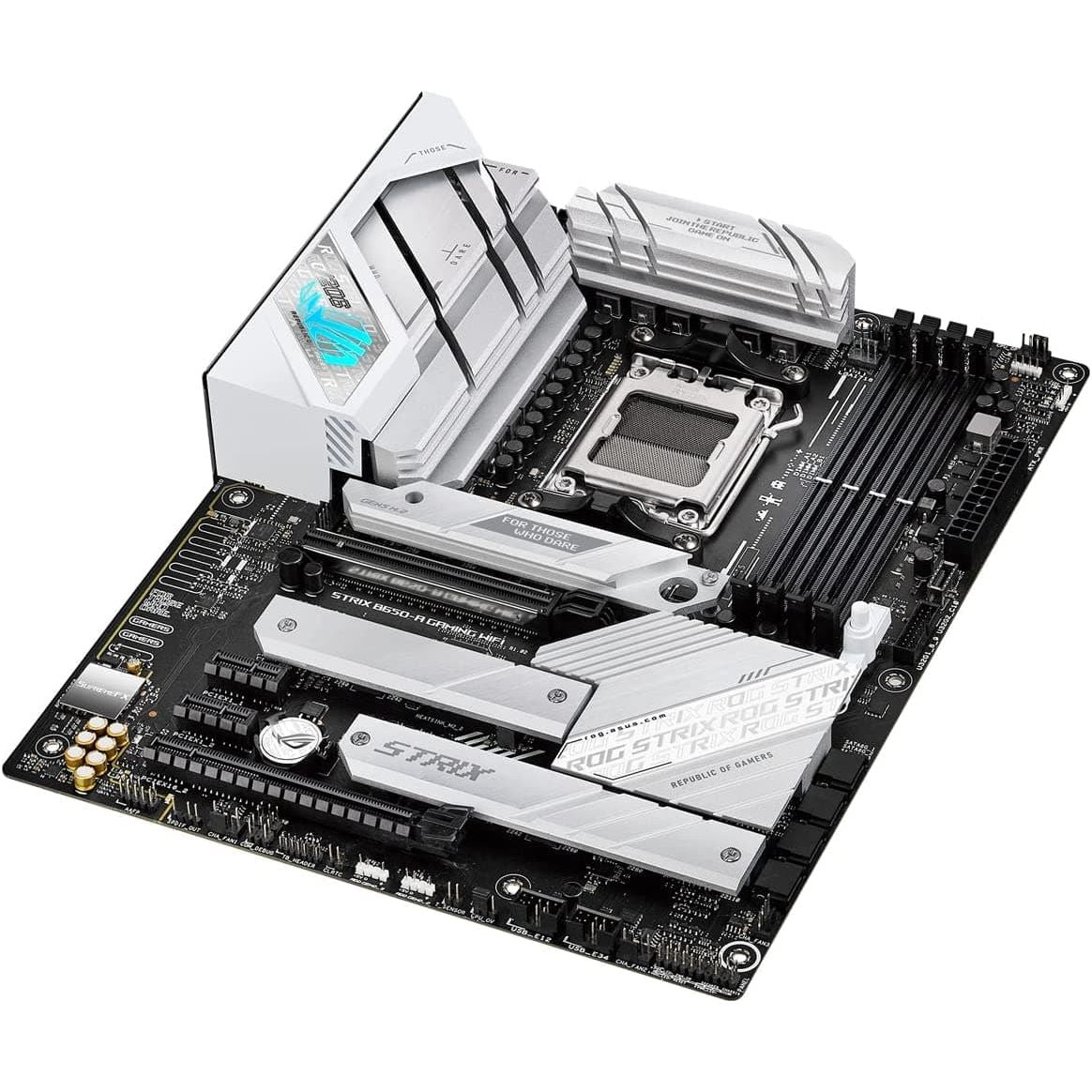 Buy ASUS,ASUS ROG Strix B650-A Gaming WiFi ATX Motherboard AMD Socket AM5 - Gadcet.com | UK | London | Scotland | Wales| Ireland | Near Me | Cheap | Pay In 3 | Computer Accessories