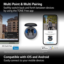 Buy LG,LG TONE Free - Black - Gadcet.com | UK | London | Scotland | Wales| Ireland | Near Me | Cheap | Pay In 3 | Earphones