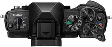Olympus OM-D E-M10 Mark IV Black Body with Black M.Zuiko Digital ED 14-42mm F3.5-5.6 EZ Lens Kit