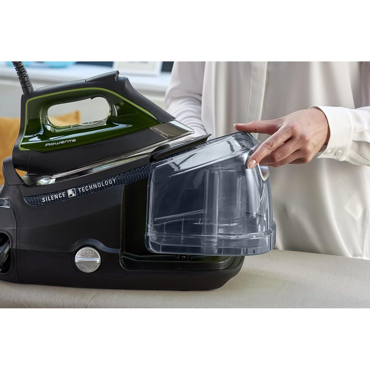 Buy Alann Trading Limited,ROWENTA Silence Steam Pro DG9249 Steam Generator Iron - Black - Gadcet UK | UK | London | Scotland | Wales| Ireland | Near Me | Cheap | Pay In 3 | Kitchen & Home Appliances
