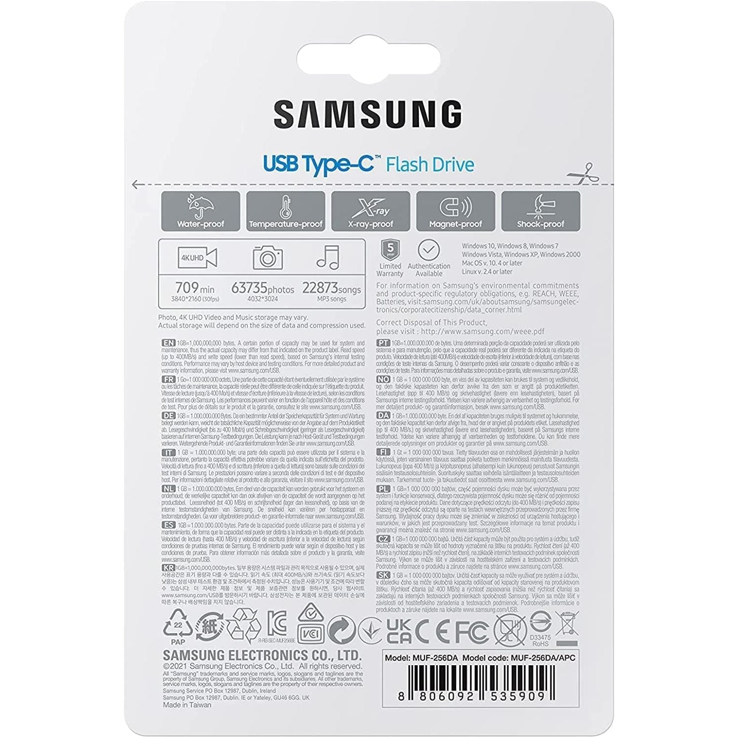 Buy Samsung,Samsung USB Type-C™ 256GB 400MB/s USB 3.1 Flash Drive - Gadcet UK | UK | London | Scotland | Wales| Ireland | Near Me | Cheap | Pay In 3 | Computer Components