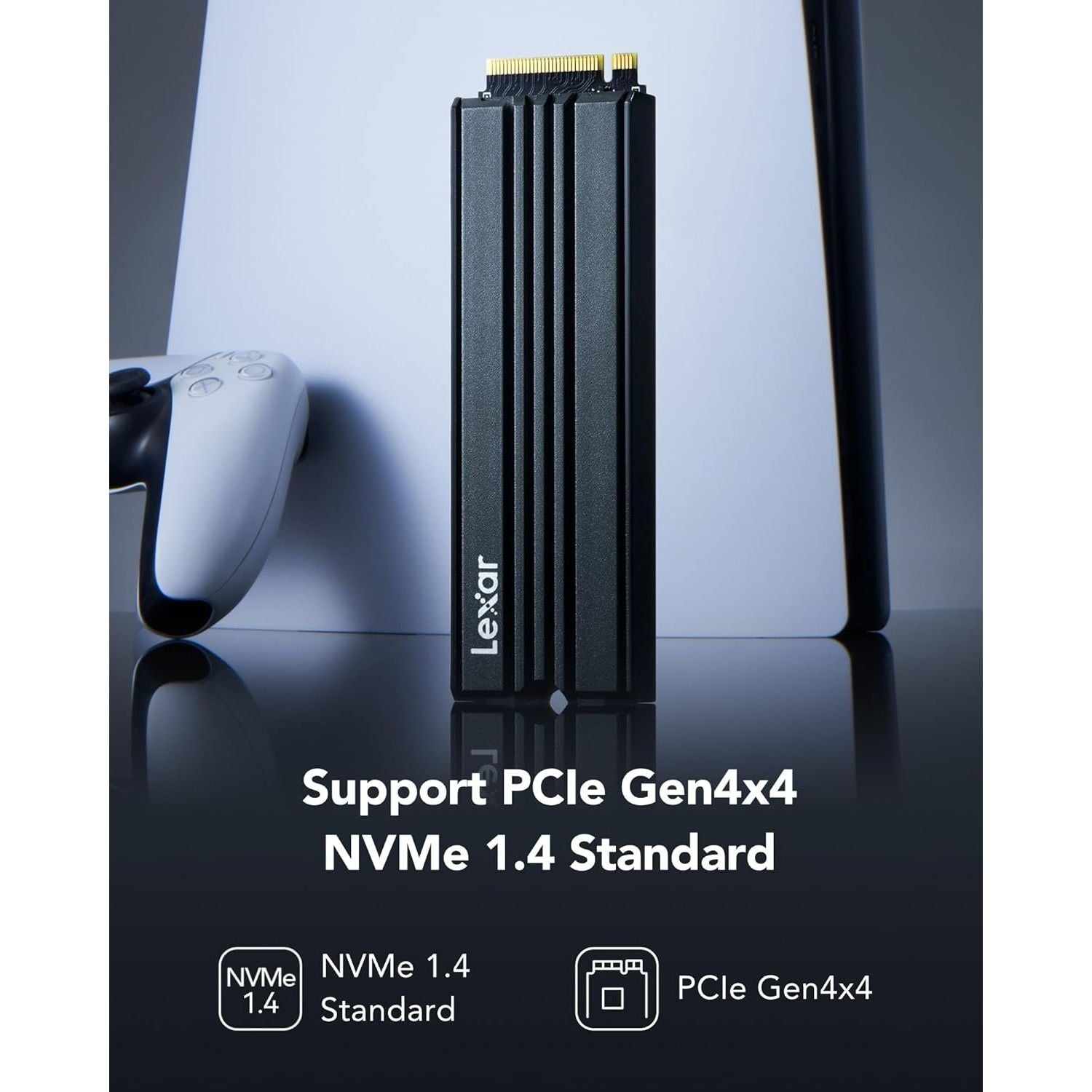 Buy Lexar,Lexar NM790 2TB NVMe SSD Gen4 Heatsink 7400MB/s PS5 PC - Gadcet UK | UK | London | Scotland | Wales| Near Me | Cheap | Pay In 3 | Hard Drives