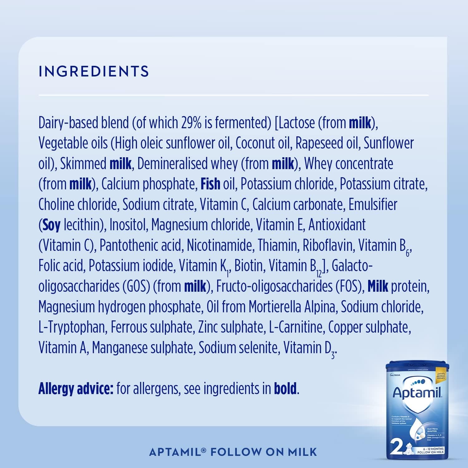 Buy APTAMIL,Aptamil 2 Follow On Baby Milk Formula Powder 6-12 Months 800g (Pack Of 6) - Gadcet UK | UK | London | Scotland | Wales| Ireland | Near Me | Cheap | Pay In 3 |