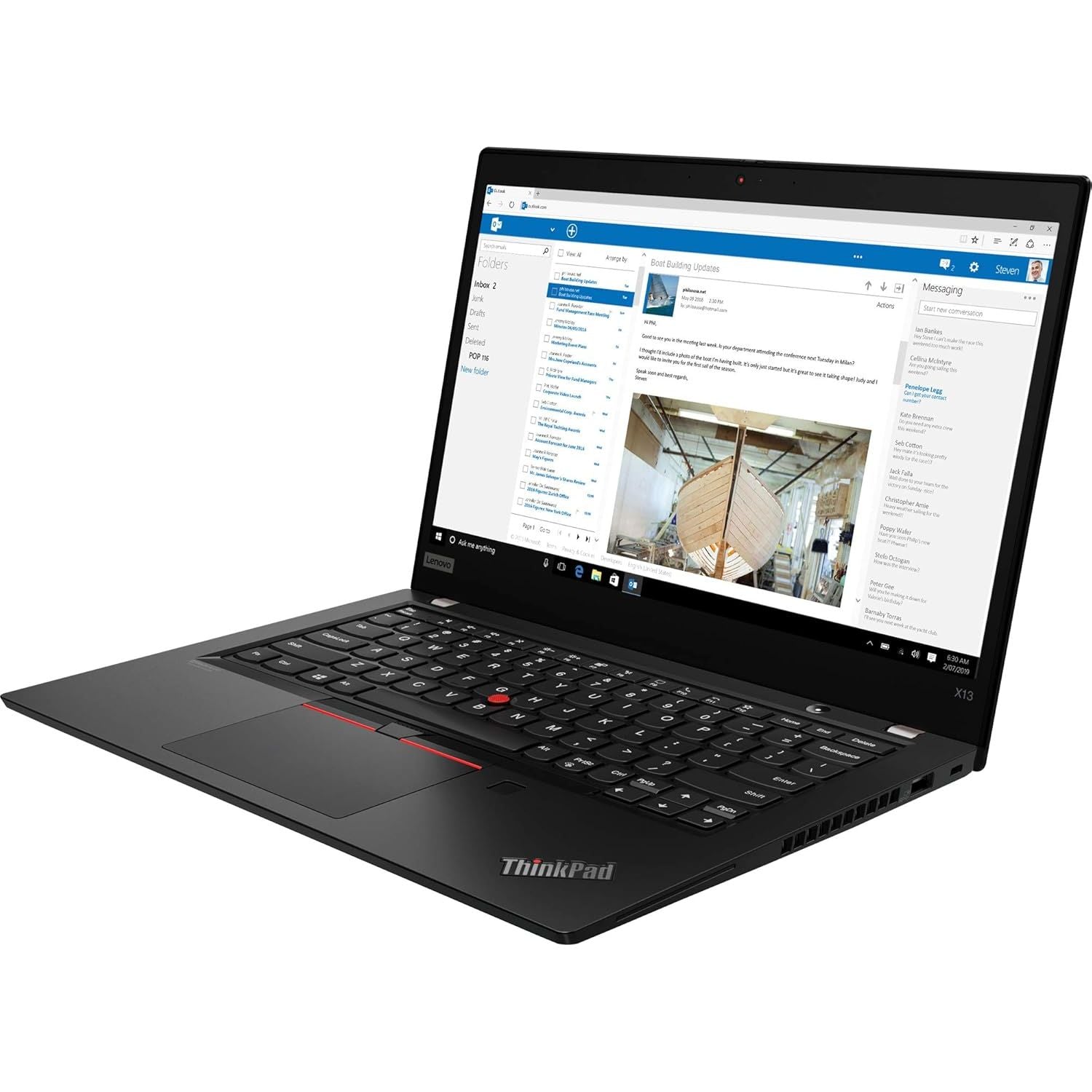 Buy Lenovo,Lenovo ThinkPad X13 Gen1 Professional Laptop – 13" Touchscreen, Intel i5-10210U, 16GB RAM, 256GB SSD, Black - Gadcet UK | UK | London | Scotland | Wales| Near Me | Cheap | Pay In 3 | Laptops