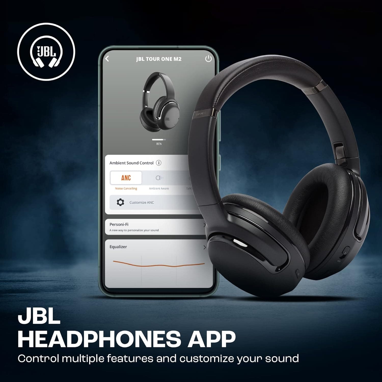 Buy JBL,JBL Tour One M2 - Wireless Bluetooth - Noise-Cancelling Headphones - Black - Gadcet UK | UK | London | Scotland | Wales| Ireland | Near Me | Cheap | Pay In 3 | Headphones & Headsets