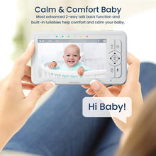 Buy Babysense,Babysense 5" HD Split-Screen Baby Monitor with 2 Cameras, Night Light, White Noise, Lullabies, 4x Zoom, Long Range, 4000mAh Battery - Gadcet UK | UK | London | Scotland | Wales| Near Me | Cheap | Pay In 3 | Security Monitors & Recorders