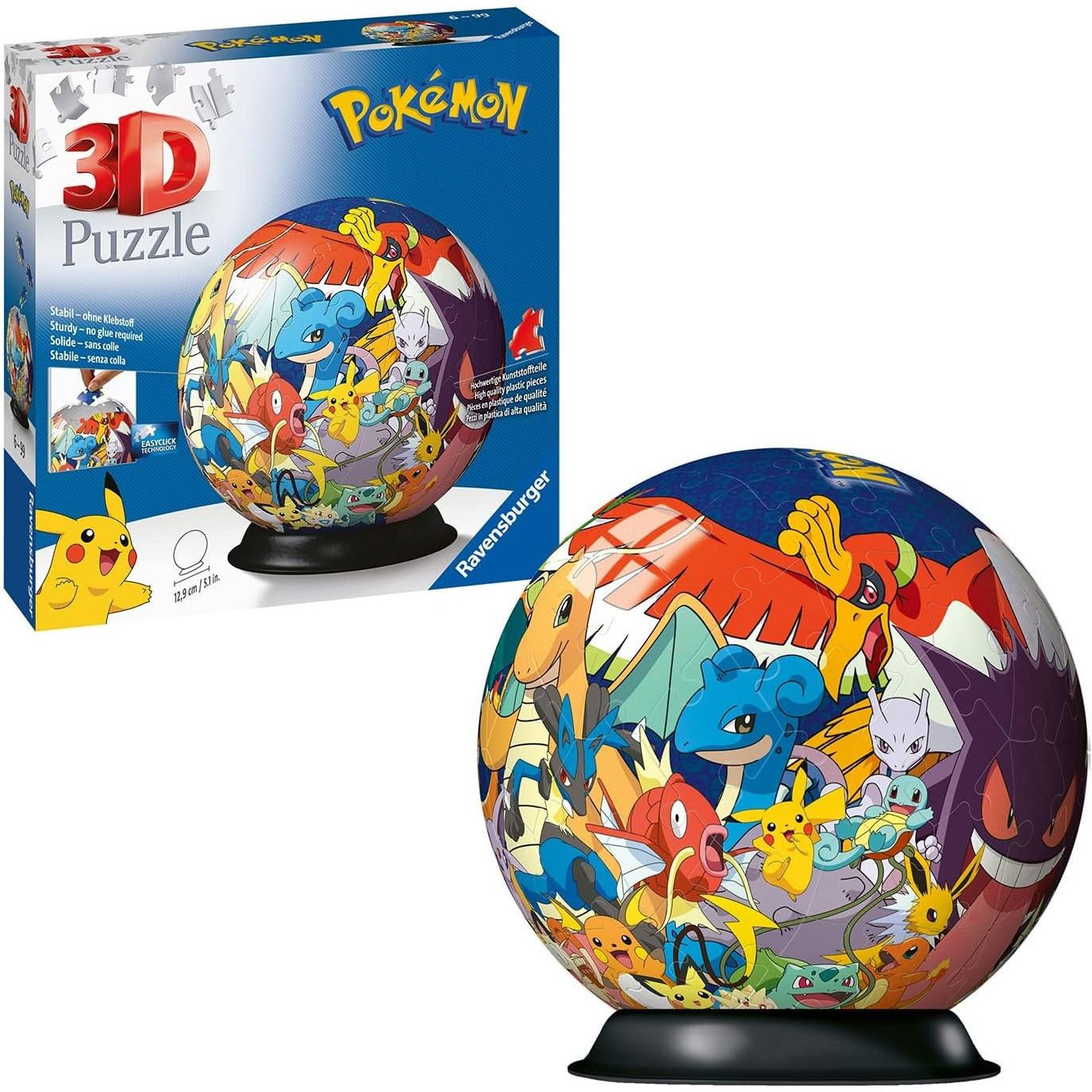 Buy Ravensburger,Ravensburger Pokémon 3D Puzzle Ball – 72-Piece Jigsaw for Kids Age 6+ – No Glue Required - Gadcet UK | UK | London | Scotland | Wales| Near Me | Cheap | Pay In 3 | Games and Toys
