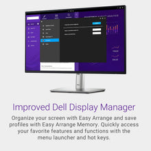 Dell P2425H 24" Full HD Monitor – 100Hz, IPS, 5ms, USB-C/HDMI/DP/VGA, 99% sRGB, Black