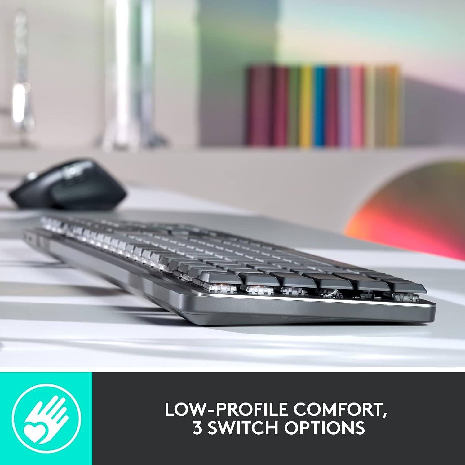 Buy Logitech,Logitech MX Mechanical Wireless Illuminated Performance Keyboard QWERTY UK English Layout - Grey - Gadcet UK | UK | London | Scotland | Wales| Ireland | Near Me | Cheap | Pay In 3 | Keyboard & Mouse
