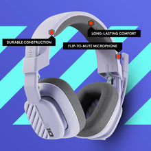 Buy ASTRO Gaming,ASTRO A10 Gaming Headset Gen 2 Wired Headset, Over-ear Gaming Headphones, Lightweight, Flip-to-mute microphone, 32 mm drivers, For Xbox Series X|S, Xbox One, PS5, PS4, Nintendo Switch, PC - Lilac - Gadcet UK | UK | London | Scotland | Wales| Near Me | Cheap | Pay In 3 | Headphones & Headsets