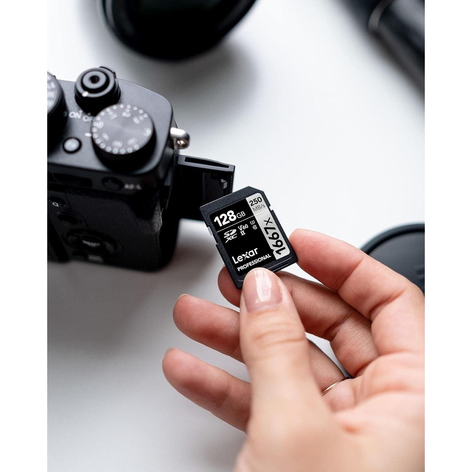Buy Lexar,Lexar Professional 1667x SD Card 128GB, SDXC UHS-II Memory Card, Up to 250MB/s Read, 120MB/s Write, Class 10, U3, V60 SD for Professional Photographer, Videographer, Enthusiast (LSD128CB1667) - Gadcet UK | UK | London | Scotland | Wales| Ireland | Near Me | Cheap | Pay In 3 | Memory Card