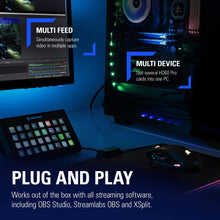 Elgato HD60 Pro Capture Card – 1080p60 PCIe Capture, Low-Latency, PS5/PS4, Xbox Series X/S, PC – Black