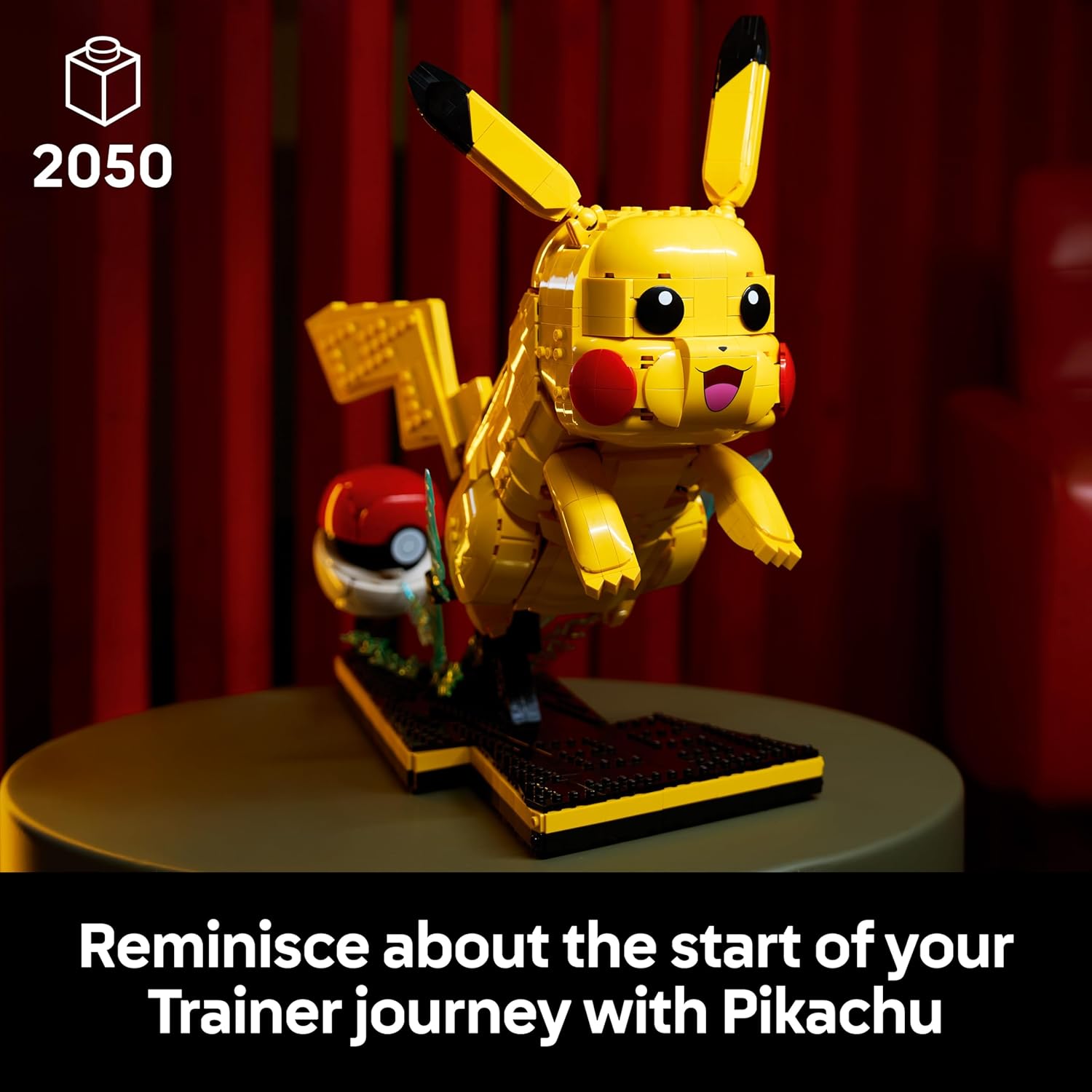 Buy LEGO,LEGO Pokémon Pikachu and Poké Ball Building Set: A Premium Masterpiece for Adult Collectors - Gadcet UK | UK | London | Scotland | Wales| Near Me | Cheap | Pay In 3 | Construction Set Toys