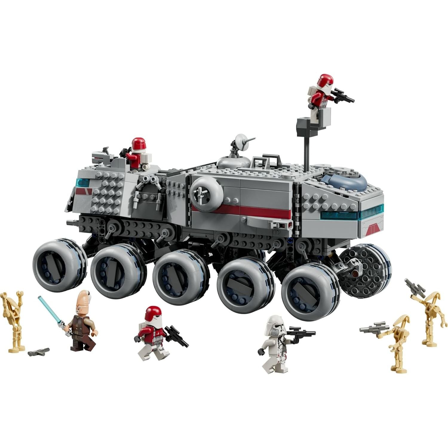 Buy LEGO,LEGO Star Wars 75413 Republic Juggernaut - Building Toy with 3 Droid Figures & 5 Minifigures incl. Ki-Adi-Mundi with a Lightsaber - Gift for 9+ Year Old Boys & The Clone Wars Fans - Gadcet UK | UK | London | Scotland | Wales| Near Me | Cheap | Pay In 3 | Construction Set Toys