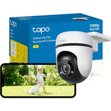 Buy Tapo,Tapo 1080p Full HD Pan/Tilt WiFi Outdoor Security Camera, 360° Smart Person/Motion Detection, IP65 Weatherproof, Night Vision, Cloud &SD Card Storage, Works with Alexa & Google Home (TC40) - Gadcet UK | UK | London | Scotland | Wales| Near Me | Cheap | Pay In 3 | Surveillance Camera Accessories