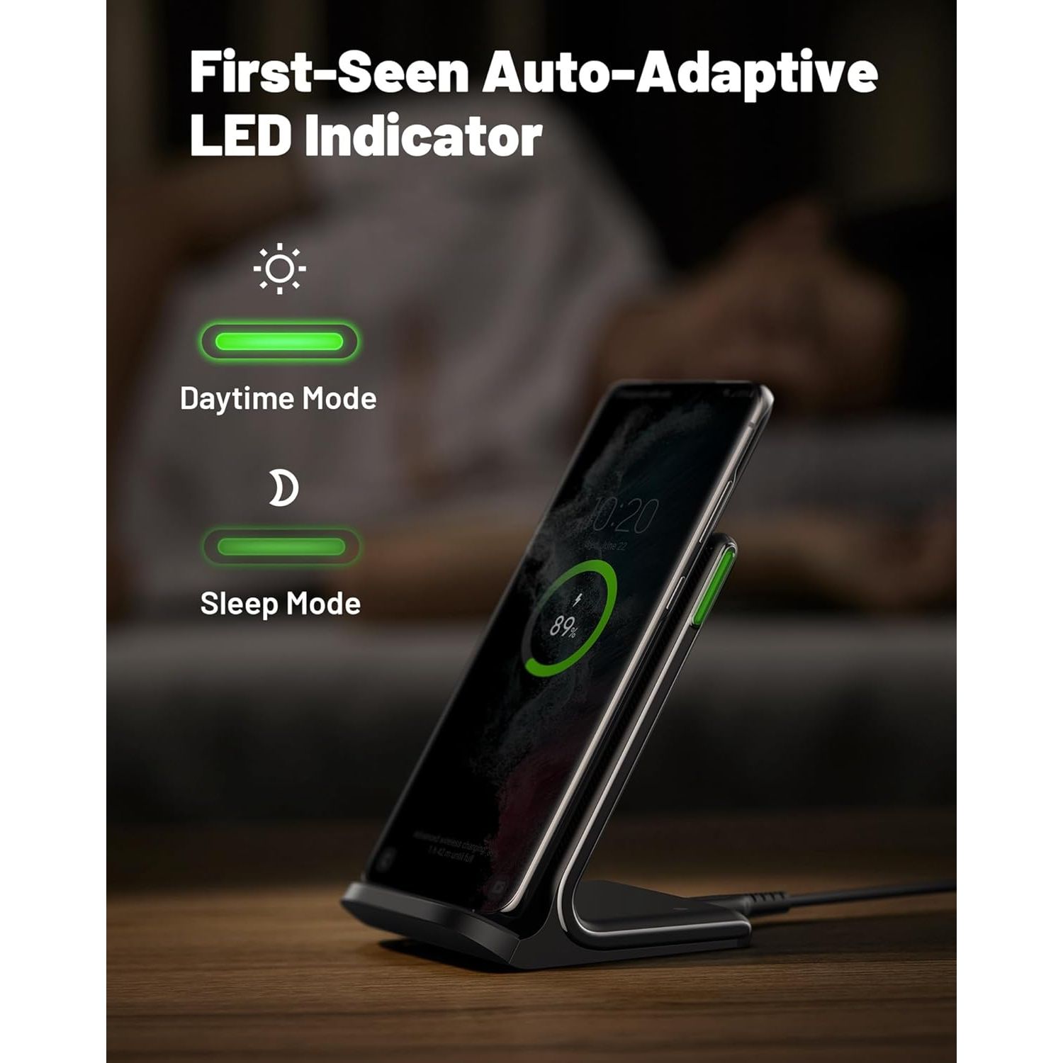 Buy INIU,INIU Wireless Charger Stand – 15W Qi Fast Charging Dock, Adaptive LED Charging Station for iPhone 8-16, Samsung S9-S22, LG V40, Pixel 6-8 - Gadcet UK | UK | London | Scotland | Wales| Near Me | Cheap | Pay In 3 | Charging Dock