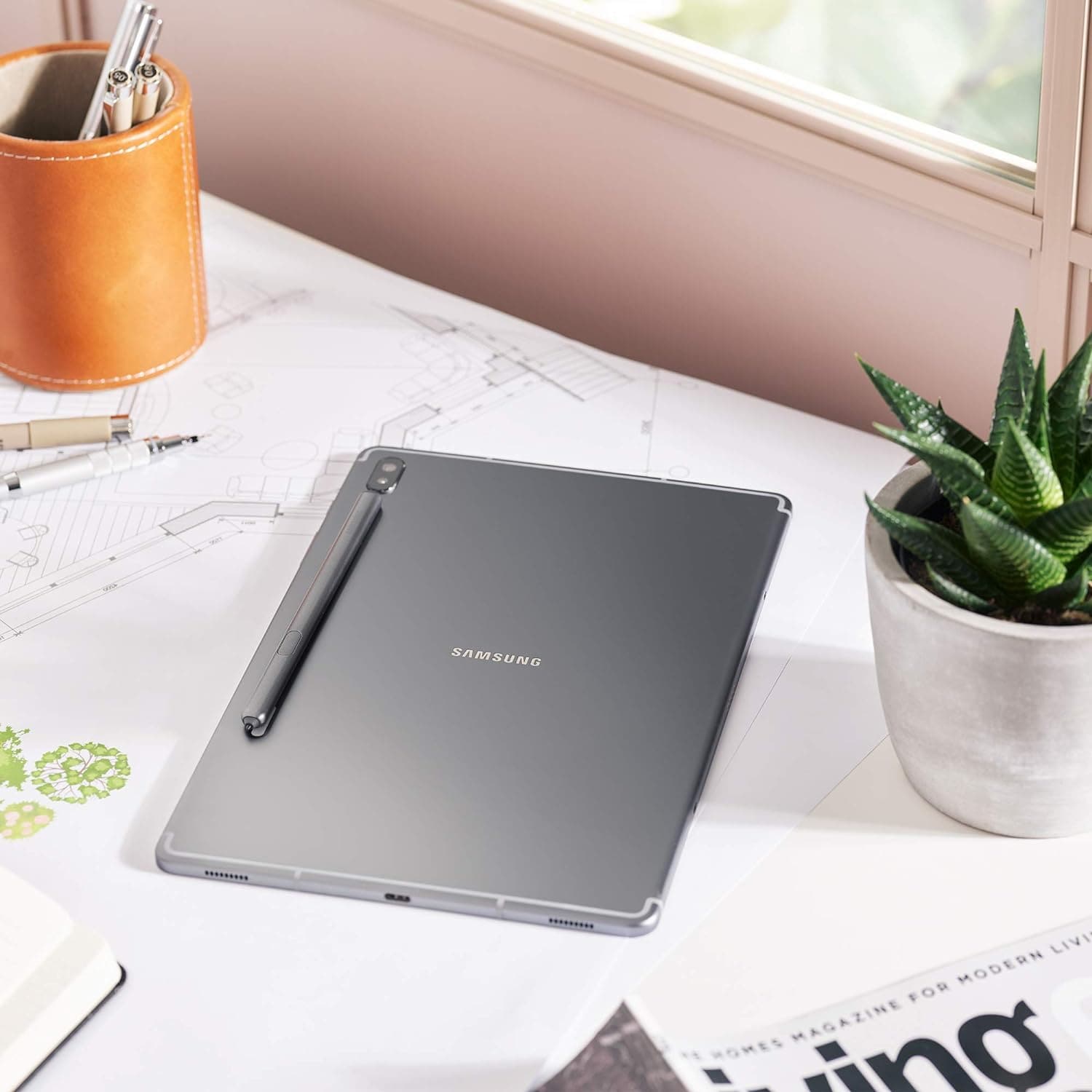 Buy Samsung,"Samsung Galaxy Tab S6, 10.5" Wi-Fi, 256GB, Mountain Grey - Gadcet UK | UK | London | Scotland | Wales| Ireland | Near Me | Cheap | Pay In 3 | Tablet Computers