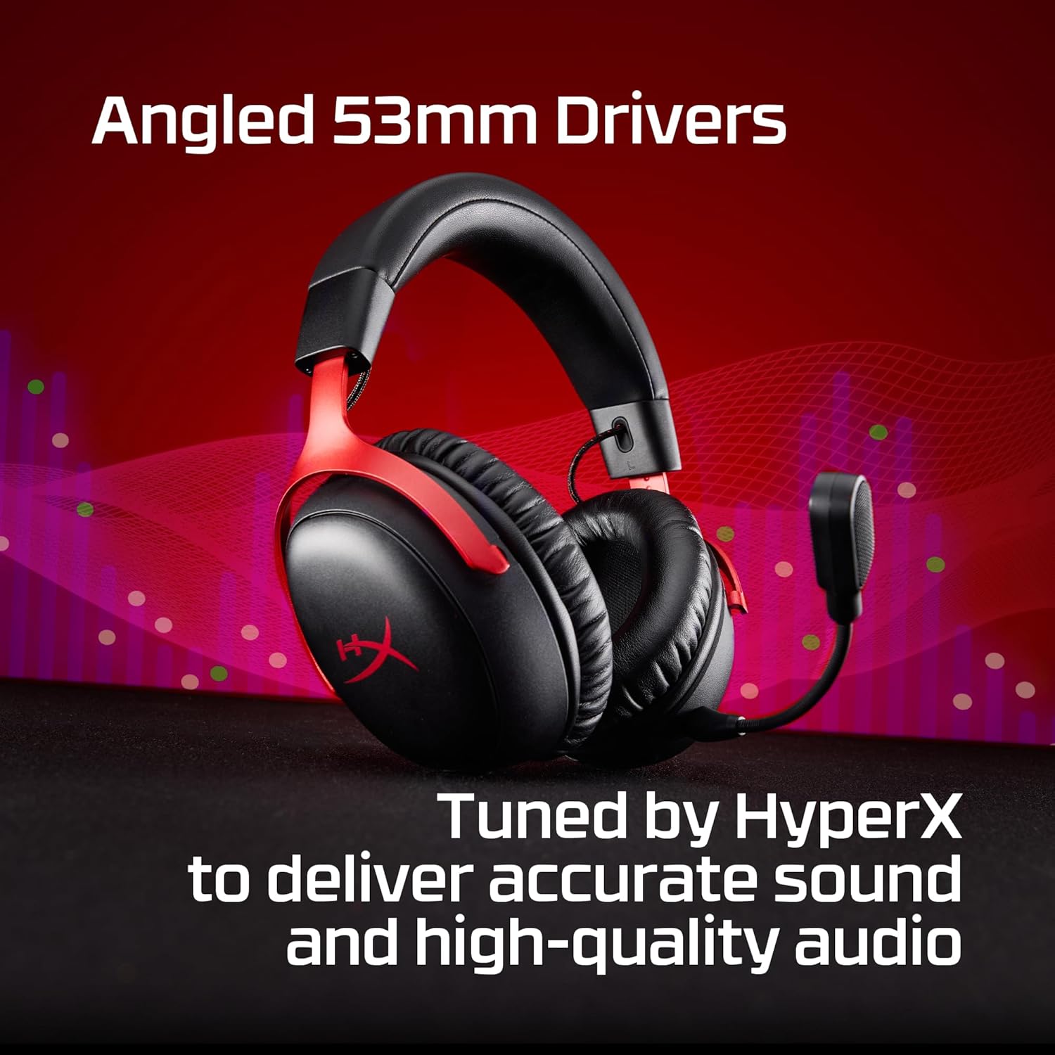 HyperX Cloud III S Wireless Gaming Headset Black | 120-Hour Battery & Bluetooth