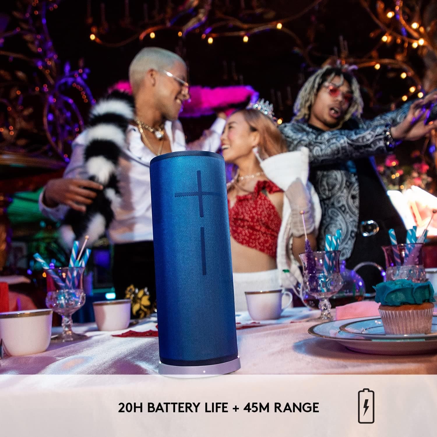 Buy Ultimate Ears,Ultimate Ears MEGABOOM 3 Wireless Bluetooth Speaker (Powerful Sound + Thundering Bass, Bluetooth, Waterproof, Battery 20 hours, Range 45 m) - Lagoon Blue - Gadcet UK | UK | London | Scotland | Wales| Ireland | Near Me | Cheap | Pay In 3 | Bluetooth Speaker