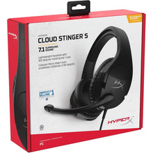 Buy HyperX,HyperX Cloud Stinger S 7.1 PC Gaming Headset - Black - Gadcet UK | UK | London | Scotland | Wales| Ireland | Near Me | Cheap | Pay In 3 | Headphones & Headsets