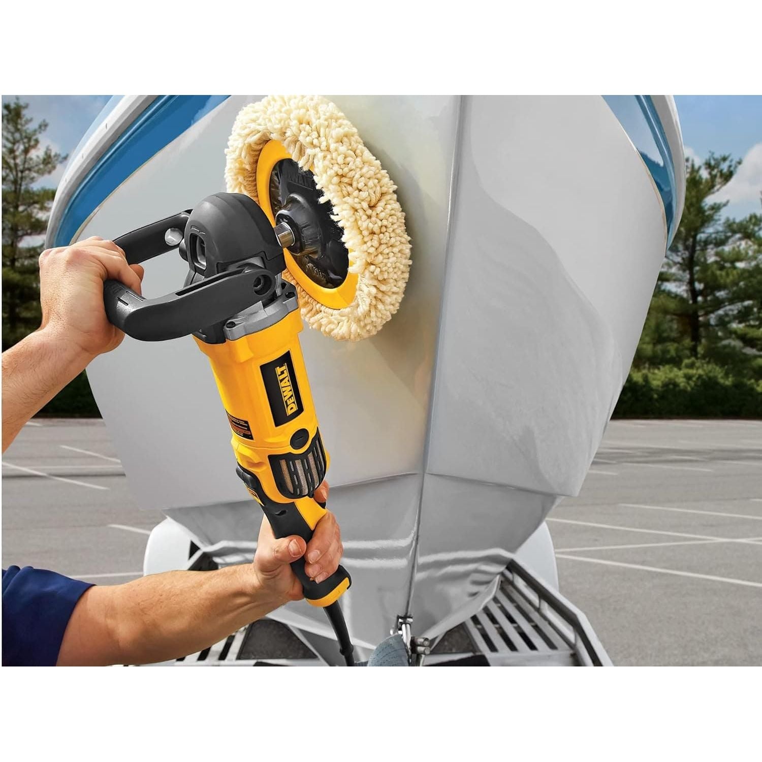 Buy DEWALT,DeWalt DWP849X-GB 150/180mm 1250W Premium Variable Speed Polisher - Gadcet UK | UK | London | Scotland | Wales| Near Me | Cheap | Pay In 3 | Tools