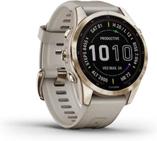 Buy Garmin,Garmin Fenix® 7S Sapphire Solar Titan - Gadcet.com | UK | London | Scotland | Wales| Ireland | Near Me | Cheap | Pay In 3 | smart watch