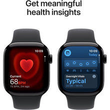Apple Watch Series 11 GPS + Cellular 42mm Smartwatch with Jet Black Aluminium Case with Black Sport Band