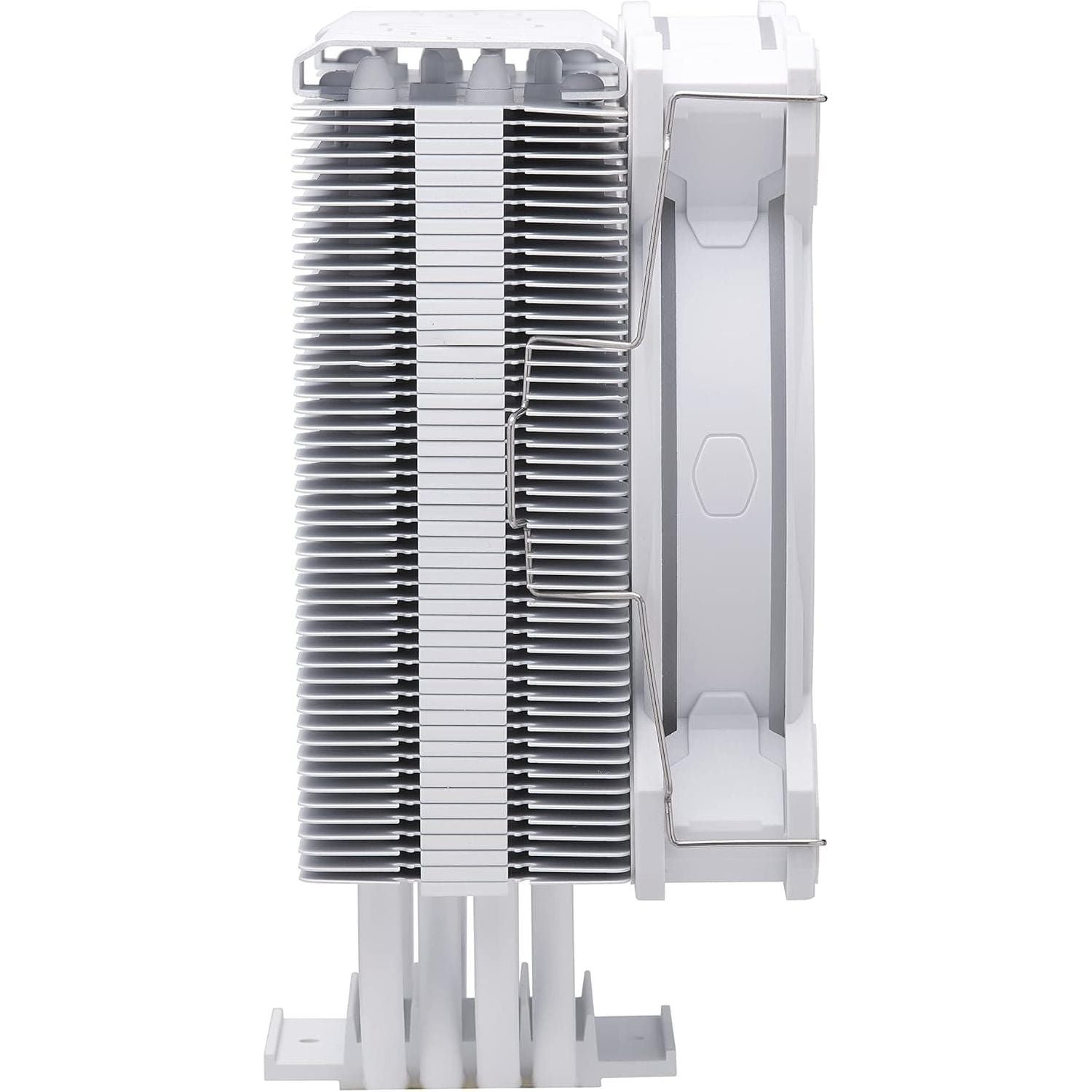 Buy Cooler Master,Cooler Master Hyper 212 Halo CPU Air Cooler - Pure White Aluminium Finish, 4 Continuous Direct Contact Heat Pipes with Fins, MF120 Halo2 ARGB Fan, ARGB Auto Detect, LGA1700 & AM5 Brackets - White - Gadcet UK | UK | London | Scotland | Wales| Near Me | Cheap | Pay In 3 | Fans & Cooling