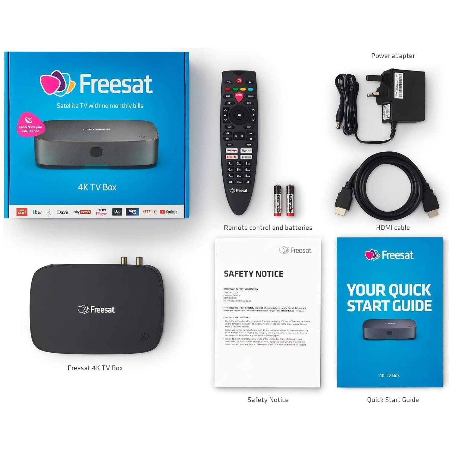 Freesat 4K TV Box - 4