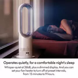 Buy Dyson,Dyson Hot Cool HF1 Remote Heater Fan - White - Gadcet UK | UK | London | Scotland | Wales| Near Me | Cheap | Pay In 3 | Desk & Pedestal Fans