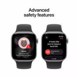 APPLE Watch Series 11 Cellular 42 mm Space Grey Aluminium Case S/M