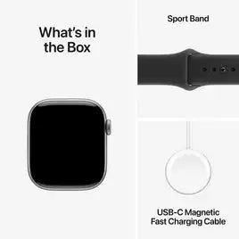 APPLE Watch Series 11 Cellular 42 mm Space Grey Aluminium Case S/M