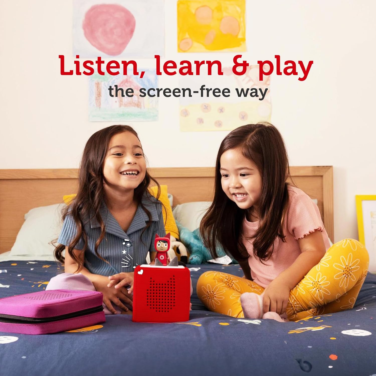 Buy tonies,Toniebox Wireless Musical Storybox Starter Set – Pink - Gadcet UK | UK | London | Scotland | Wales| Near Me | Cheap | Pay In 3 | Musical Instruments & Gear