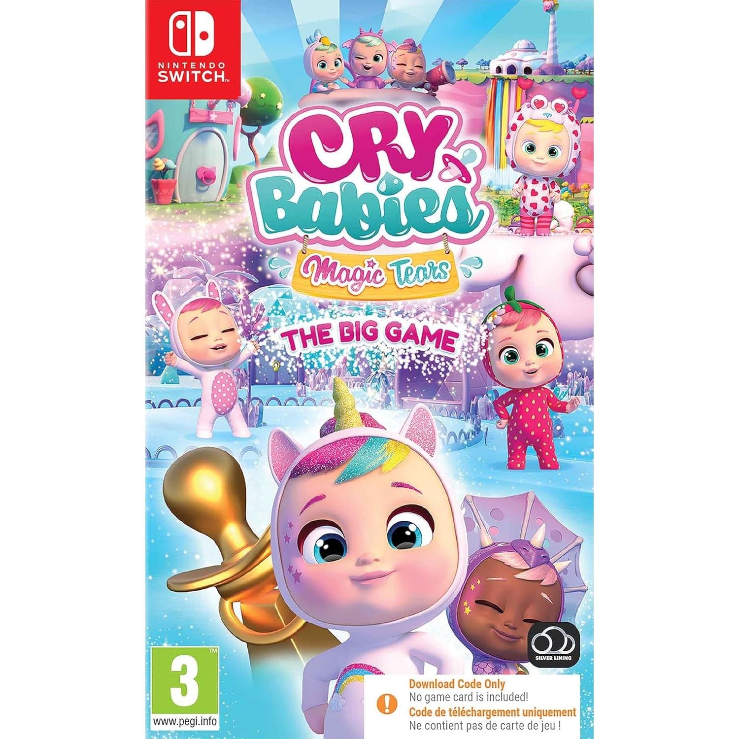 Buy Nintendo,Cry Babies Magic Tears: The Big Game (Download Code in Box) - Gadcet UK | UK | London | Scotland | Wales| Near Me | Cheap | Pay In 3 | Video Game Software